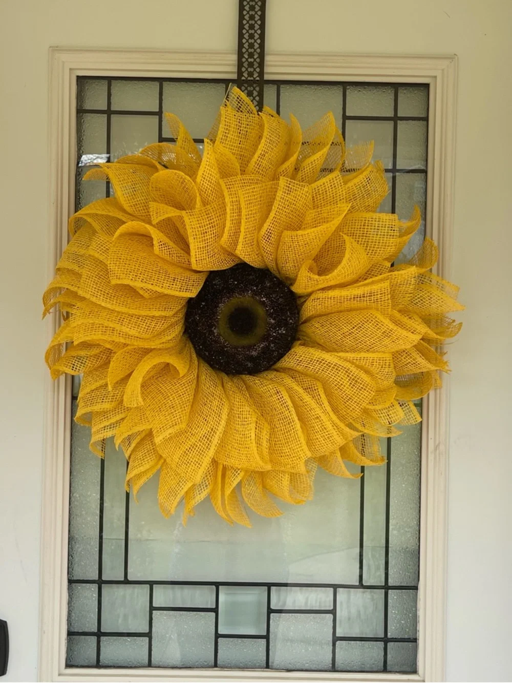 *NWT Sunflower Spring Theme Front Door Wreath